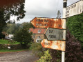 Old sign post