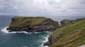 Glebe cliff, Willapark and the Rocky Valley from Tintagel